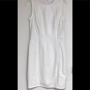 NWOT 🌟CALVIN KLEIN 💥FAUX LEATHER DRESS 🌹